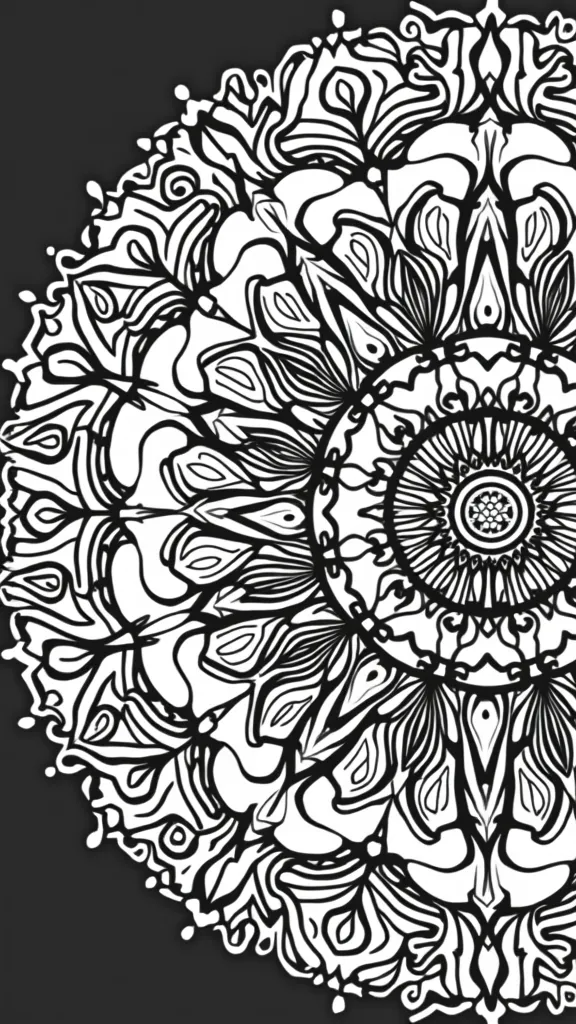 print free mandala coloring pages